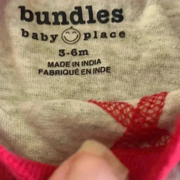 [5  for $25] lightweight cotton onesie by Bundles, size 3 to 6 months, EUC - Picture 2 of 2